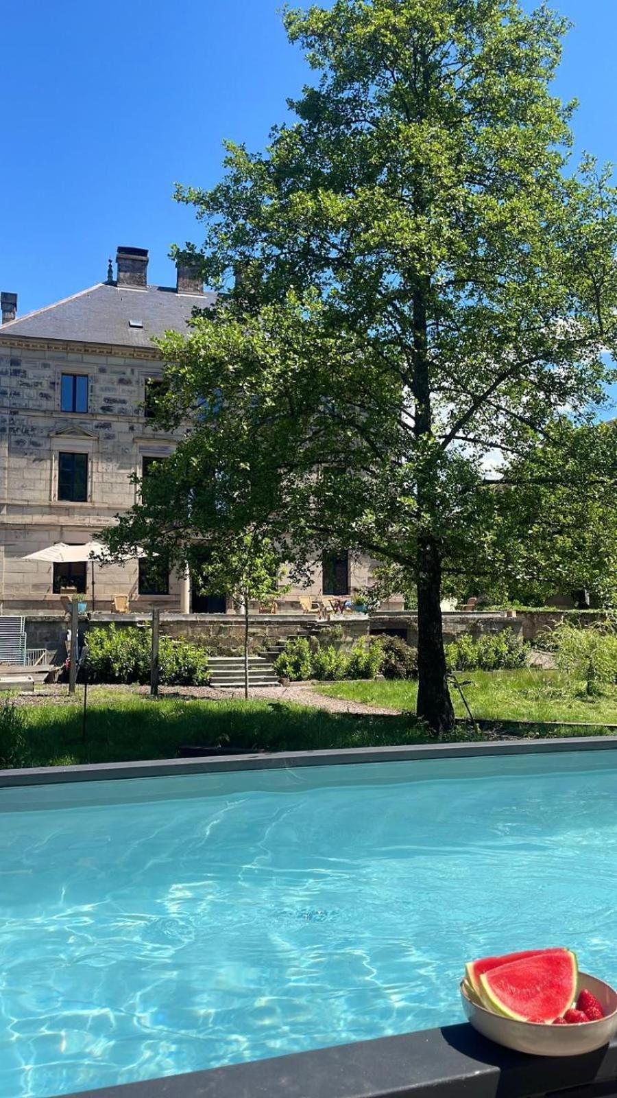 Manoir La Cerise Bed & Breakfast Fougerolles-Saint-Valbert Dış mekan fotoğraf